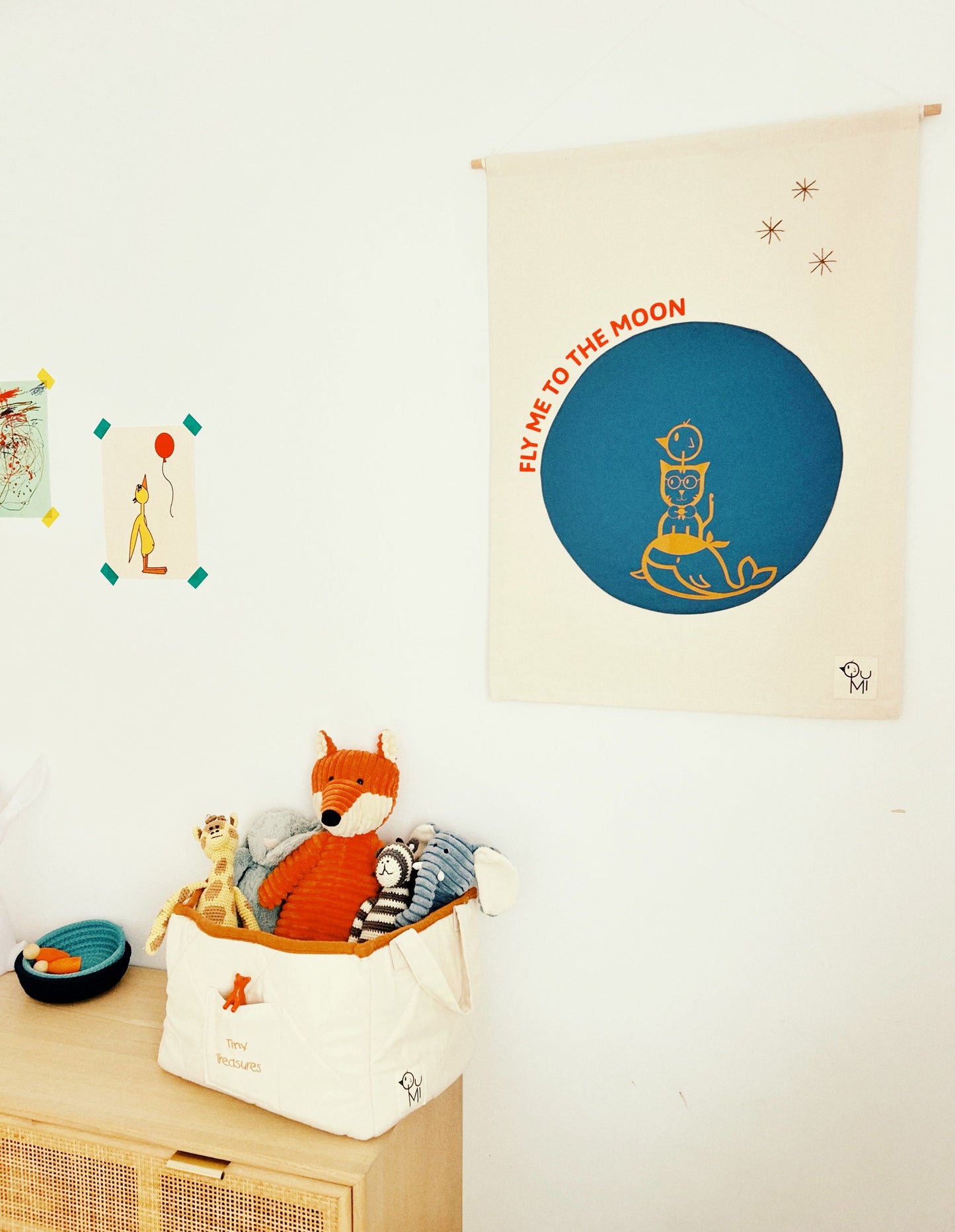 Tapiz colgante decorativo habitación infantil