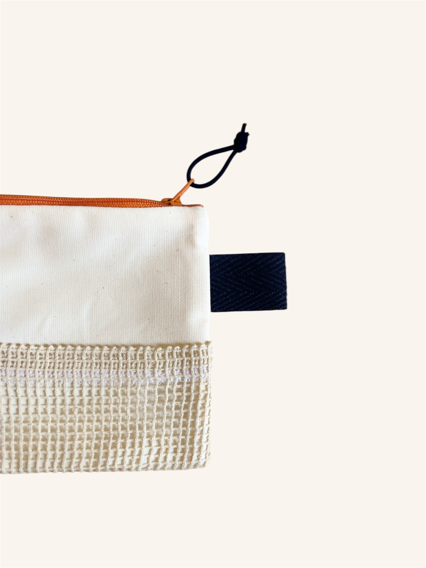 Estuche portalápices neceser de algodón orgánico