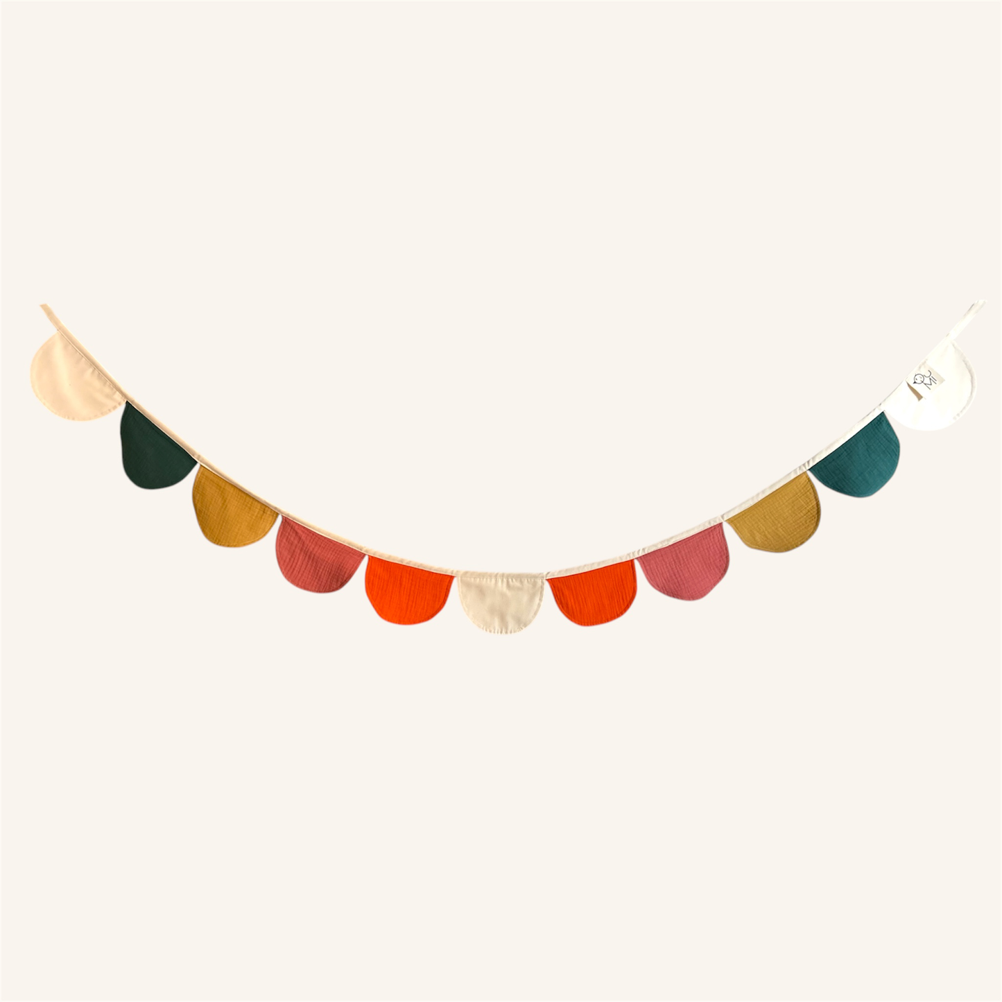 guirnalda colores para habitaciones infantiles y celebraciones